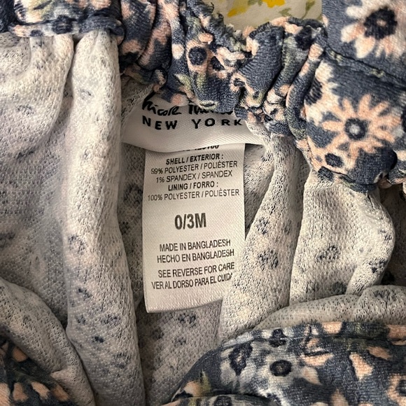 NWOT Daisy Fuentes Floral Lace Ribbed Set - Picture 3 of 8